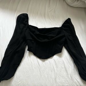 Black Corset Top